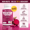 Erntepur Rote Bete Kapseln, 1.300 mg Bio-Rote-Bete, 120.000+ Bestellungen