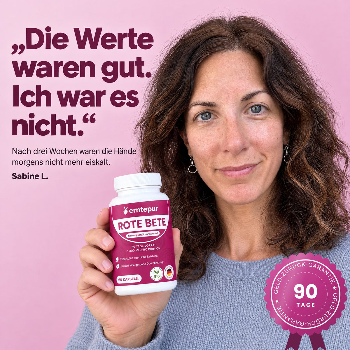 Die Werte waren gut. Ich war es nicht. 90 Tage Geld-zurück-Garantie